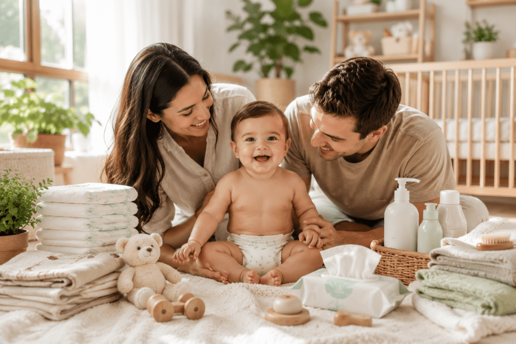 HealthyBaby Diapers for Healthy Skin & Happy Babies