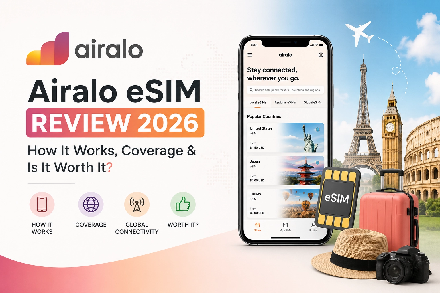 Airalo eSIM Review 2026