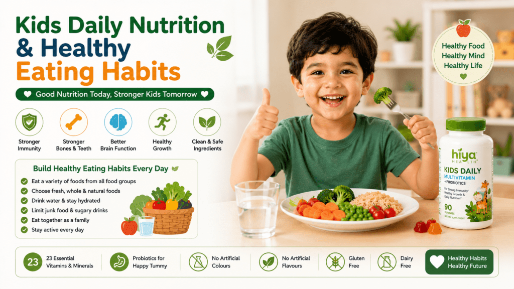 Kids Daily Nutrition & Healthy Growth With Hiya Health