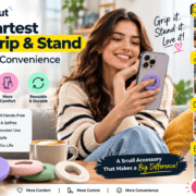 The Smartest Phone Grip & Stand for Everyday Convenience