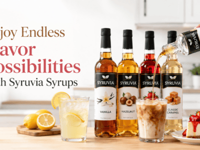 Enjoy Endless Flavor Possibilities with Syruvia Syrups