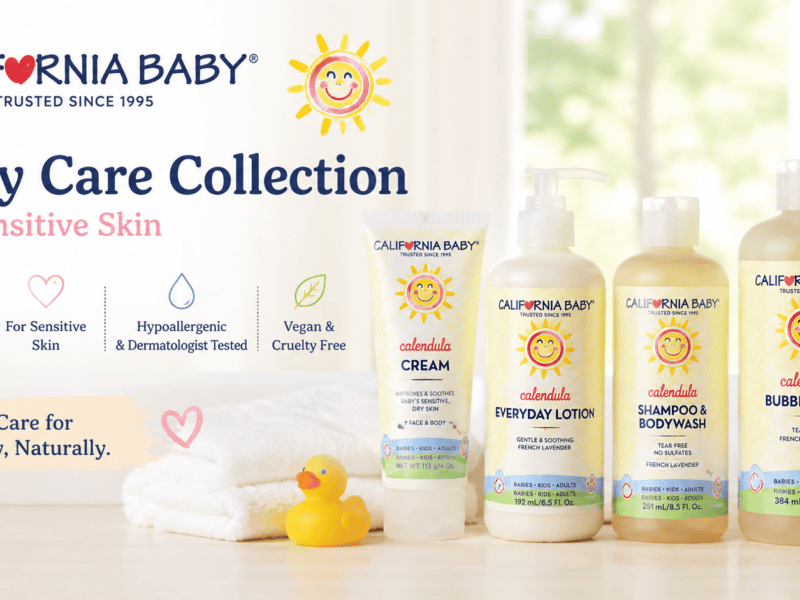 California Baby Baby Care Collection for Sensitive Skin