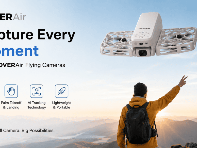 Capture Every Moment With HOVERAir Flying Cameras