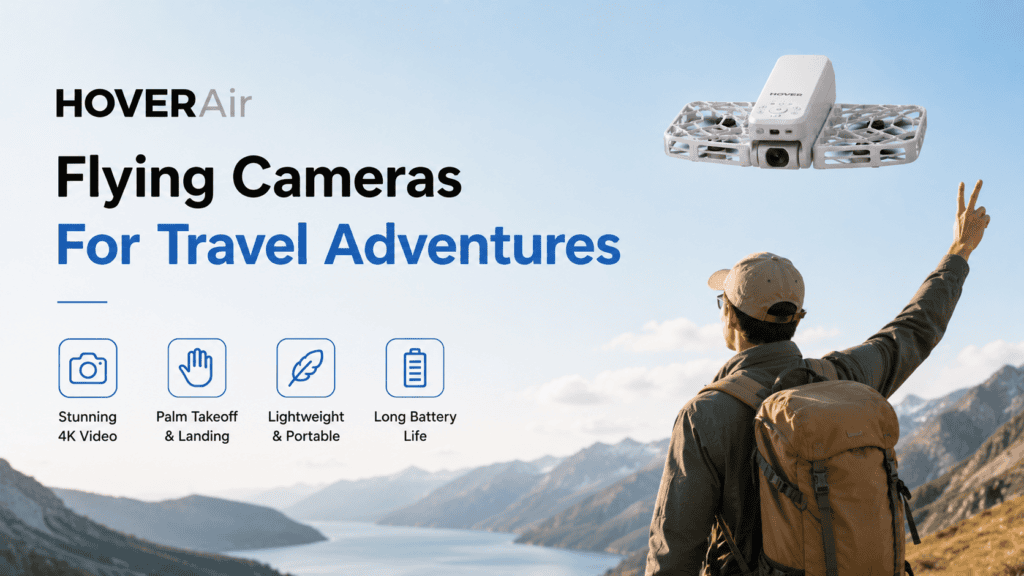 Capture Every Moment With HOVERAir Flying Cameras