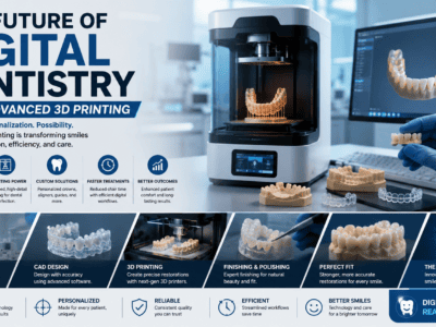 The Future Of Digital Dentistry With Advanced 3D Printing