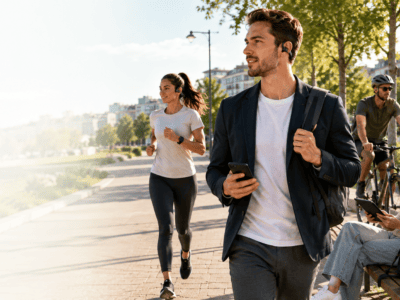 SHOKZ DE Wireless Open-Ear Headphones For Everyday Use