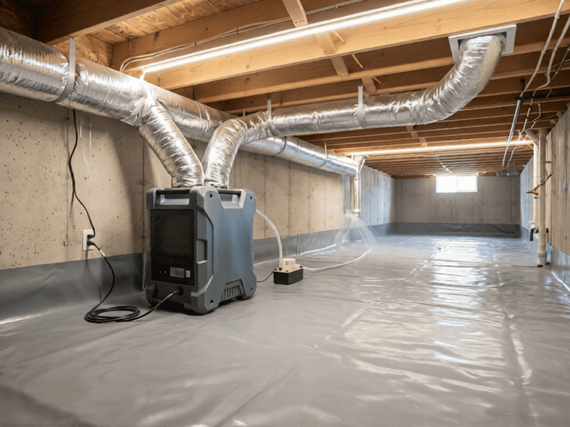 AlorAir Crawlspace Dehumidifiers