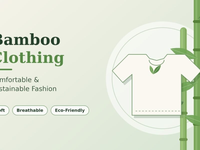 Boody bamboo clothing t-shirt with bamboo leaves